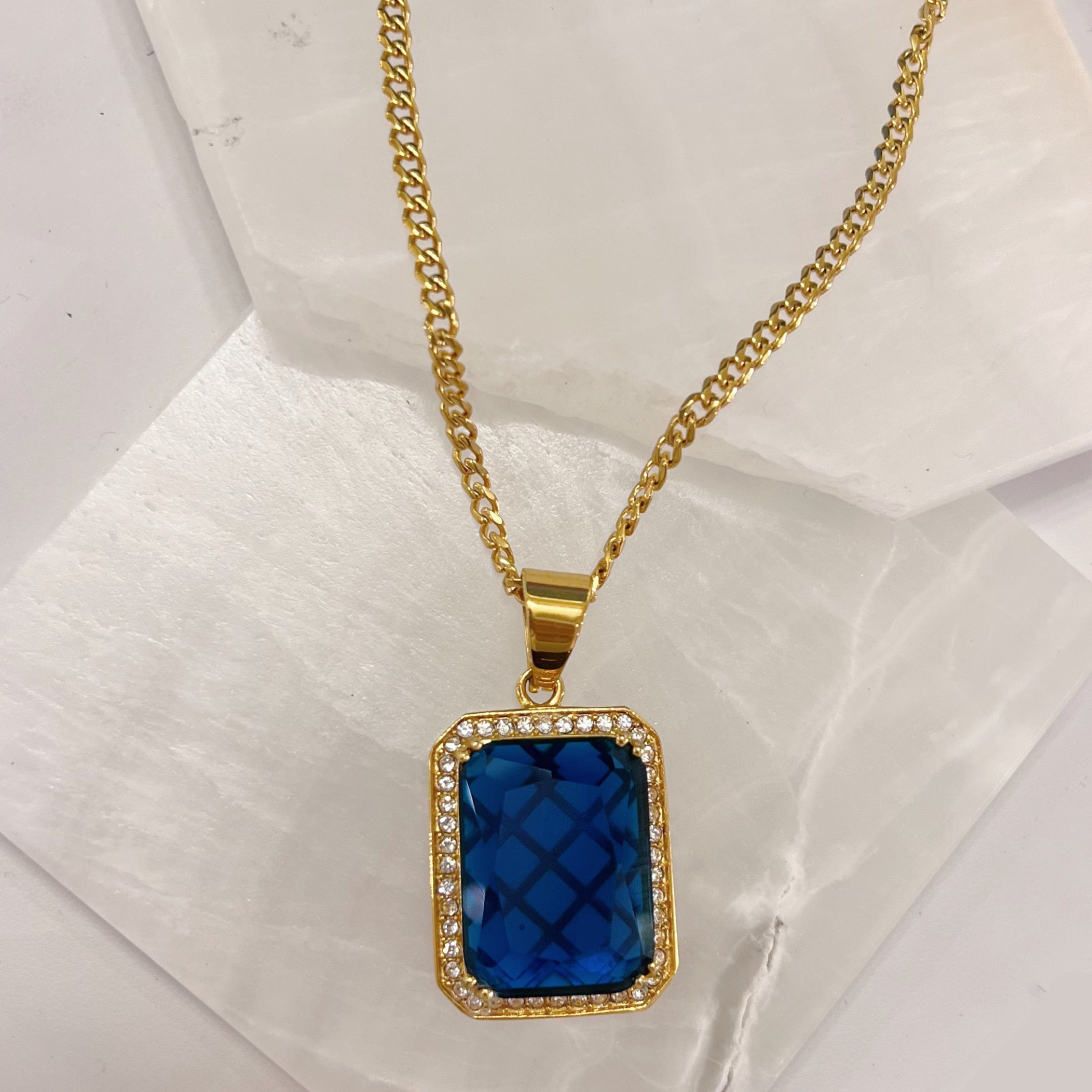 JEWEL SAPPHIRE XL necklace