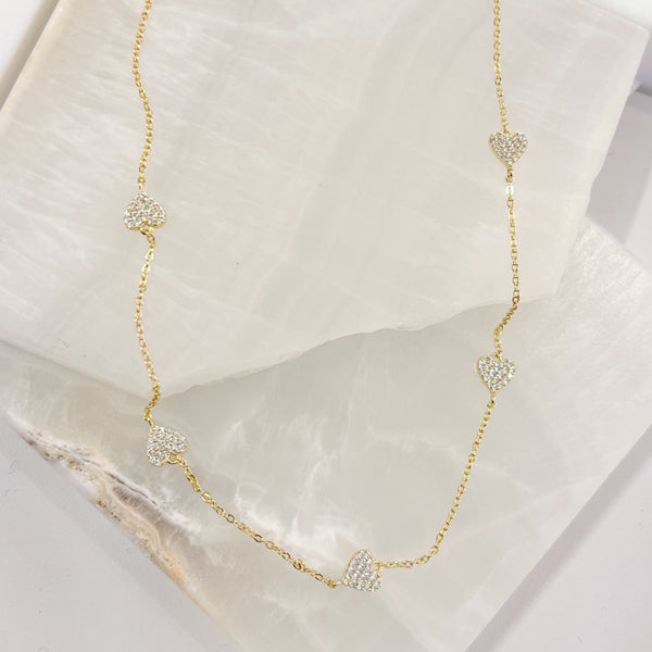 HEART BY THE YARD necklace