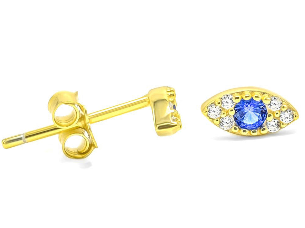 EVIL EYE SUPER MINI STUD earring