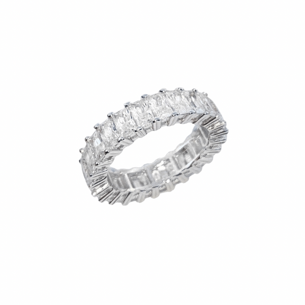 SILVER MELINDA ring