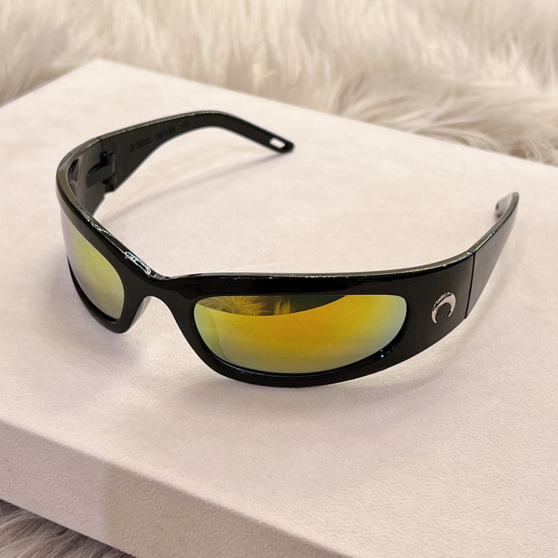 REFLECTIVE CRESCENT MOON sunglasses