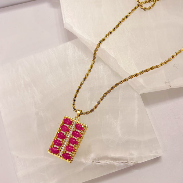 GEN FUCHSIA necklace