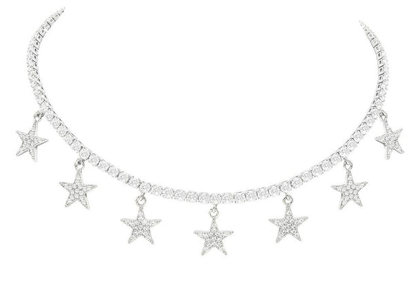 STAR CHOKER necklace