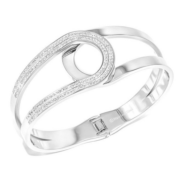 CRYSTAL LOOP bangle