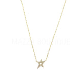 STAR CHAIN LINK necklace