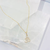 CRYSTAL OHM MINI necklace