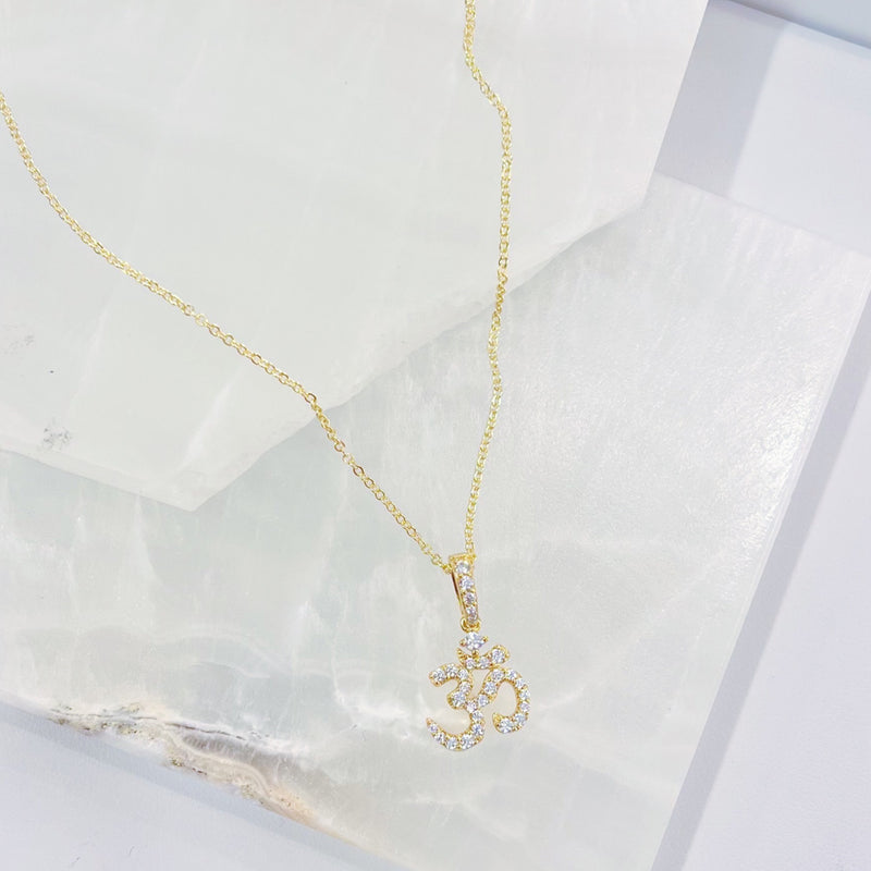 CRYSTAL OHM MINI necklace