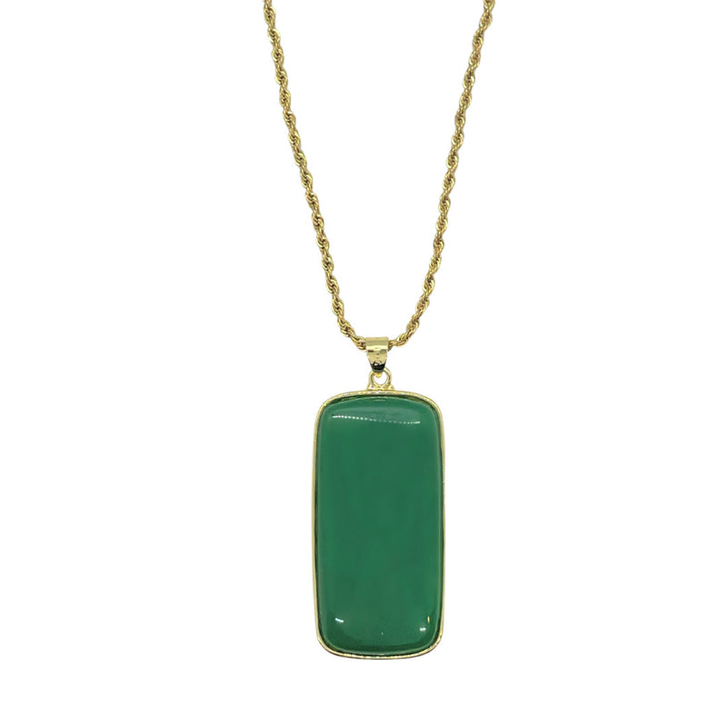REVERSIBLE DRAGON II JADE necklace