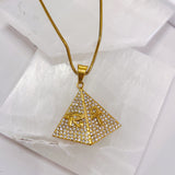PYRAMID CRYSTAL necklace