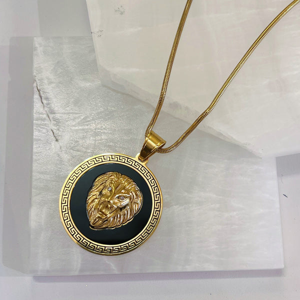 LION HEAD II necklace