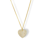 CRYSTAL HEART III necklace