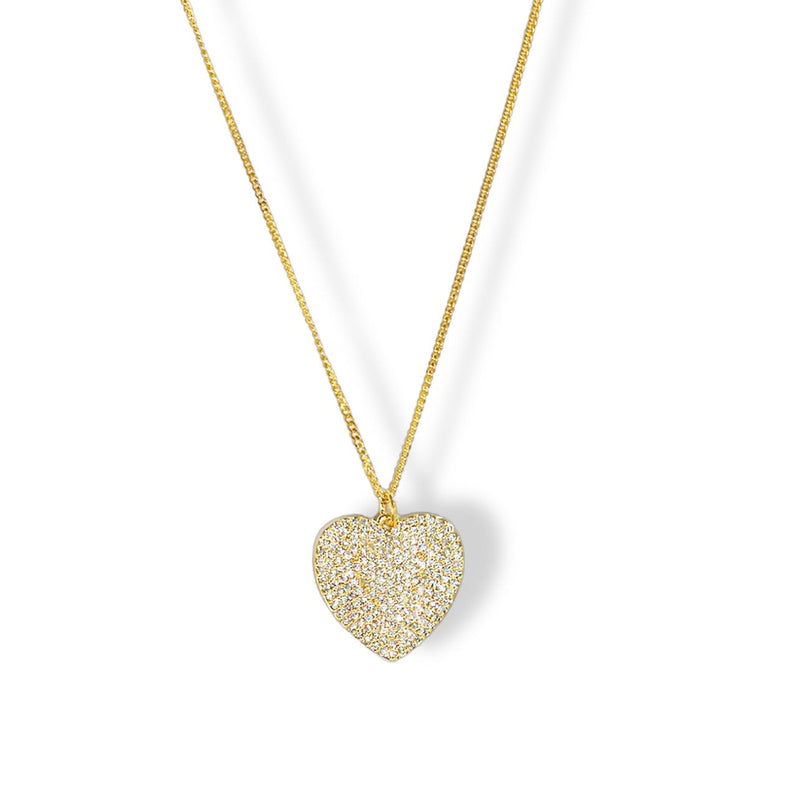 CRYSTAL HEART III necklace