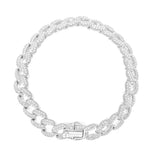 CUBAN CRYSTAL bracelet