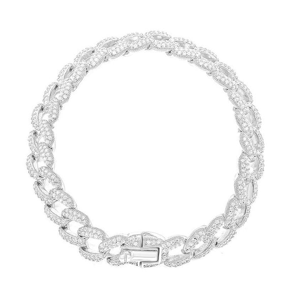 CUBAN CRYSTAL bracelet