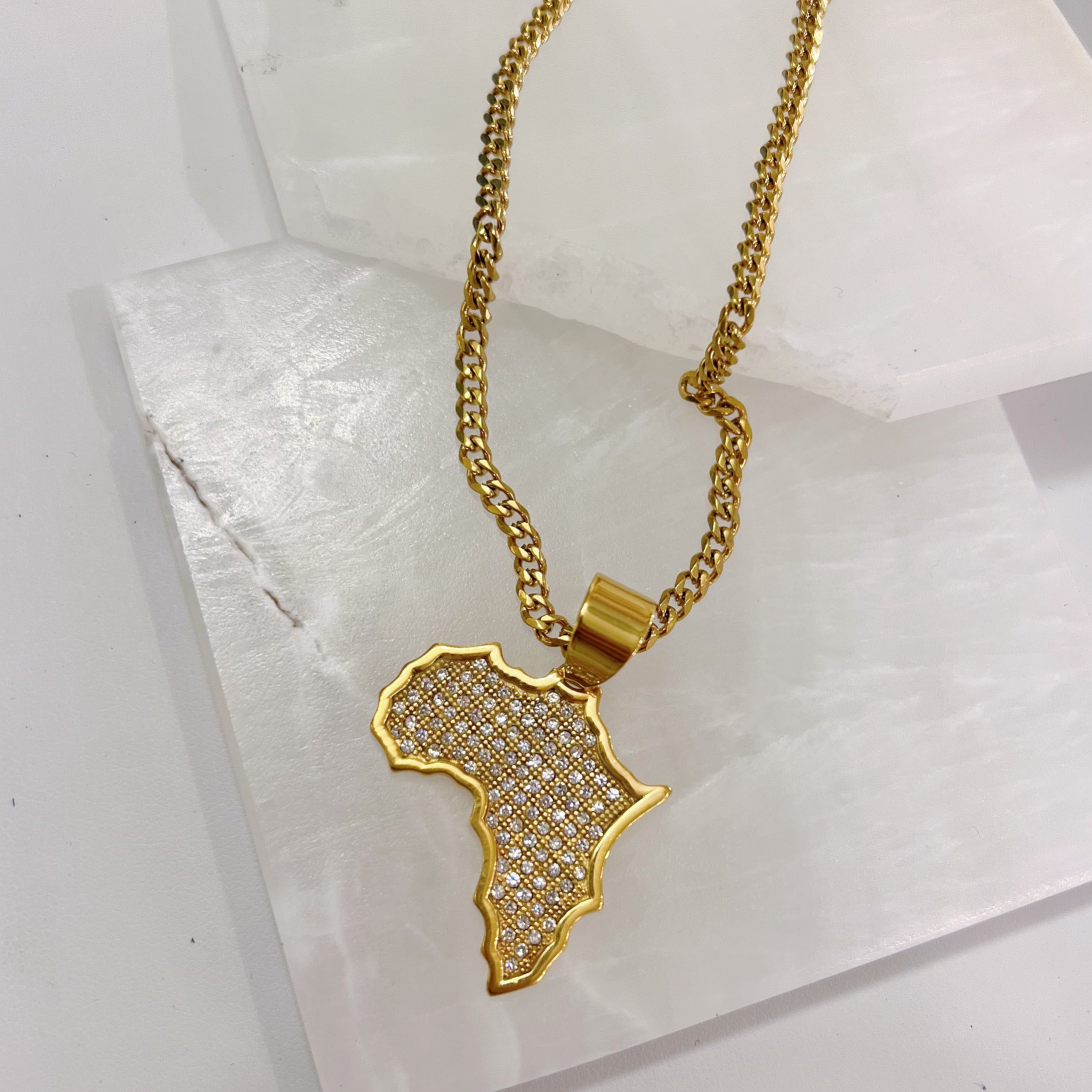 AFRICA CRYSTAL MINI necklace