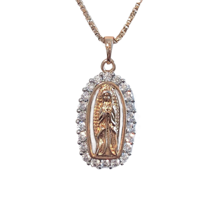 VIRGIN MARY CRYSTAL necklace