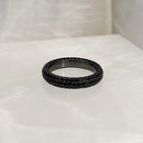 ONYX SHEENA PAVE ring