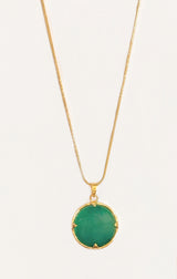 BUDDHA REVERSIBLE JADE SUPER MINI necklace