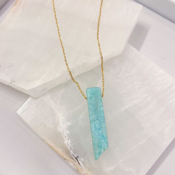 AMAZONITE GEMSTONE necklace