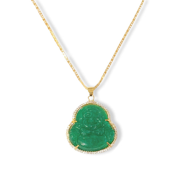 DAIJI BUDDHA JADE necklace