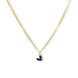 BLUE HEART SUPER MINI necklace