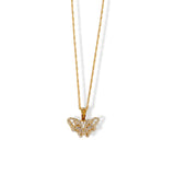 CRYSTAL BUTTERFLY MINI necklace