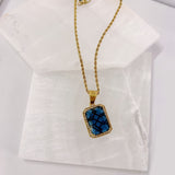 GOLD JEWEL SAPPHIRE MINI necklace