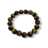 TIGER EYE 14MM BEADED bracelet