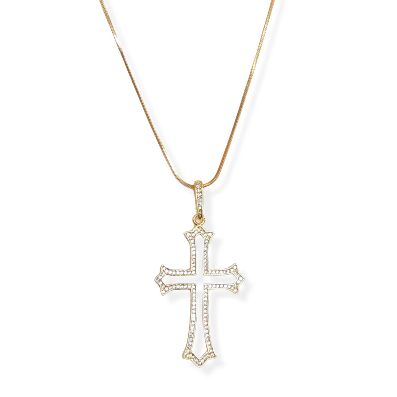 VINTAGE CROSS necklace