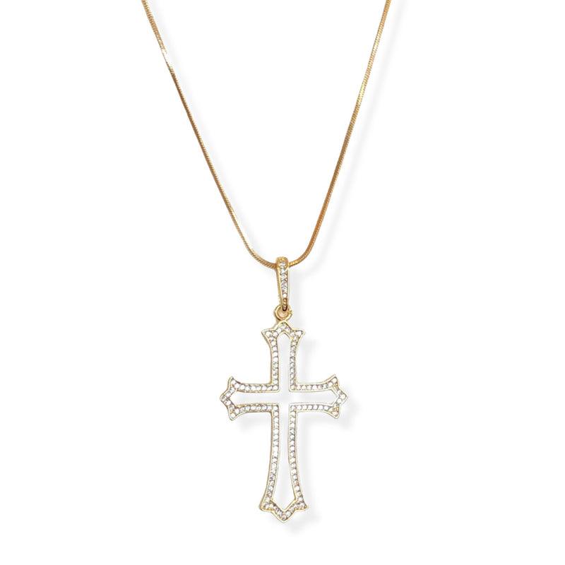 VINTAGE CROSS necklace