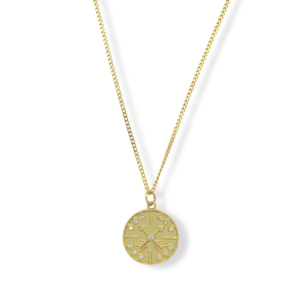 ARROW COIN necklace
