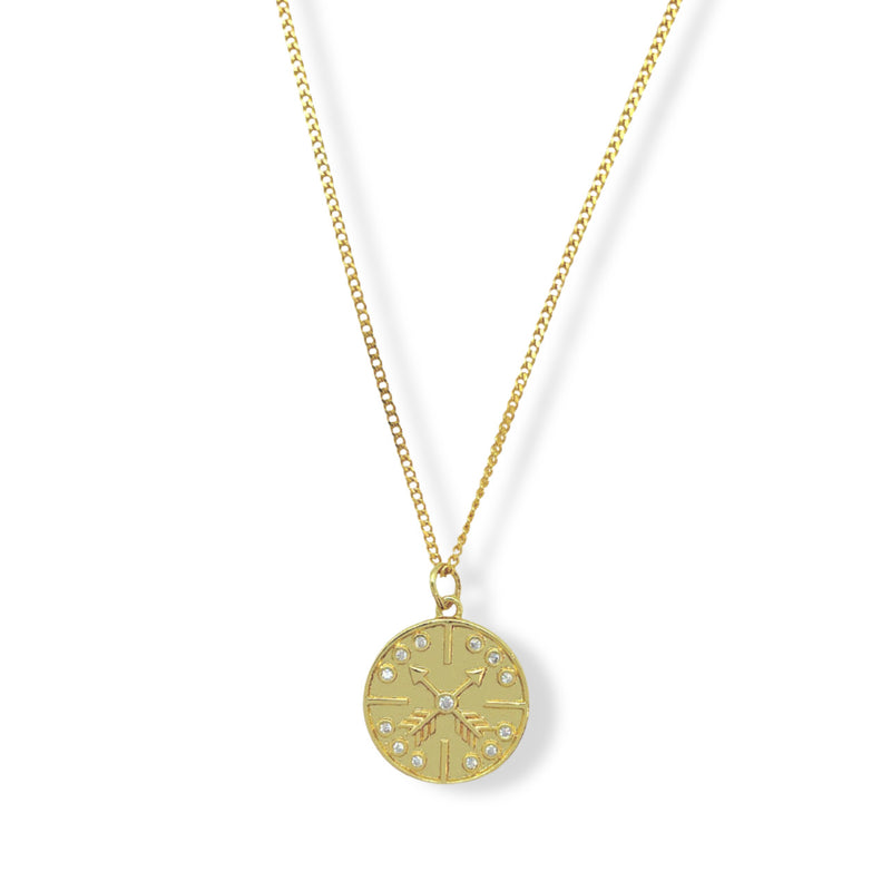 ARROW COIN necklace