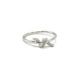 SILVER KNOT ring