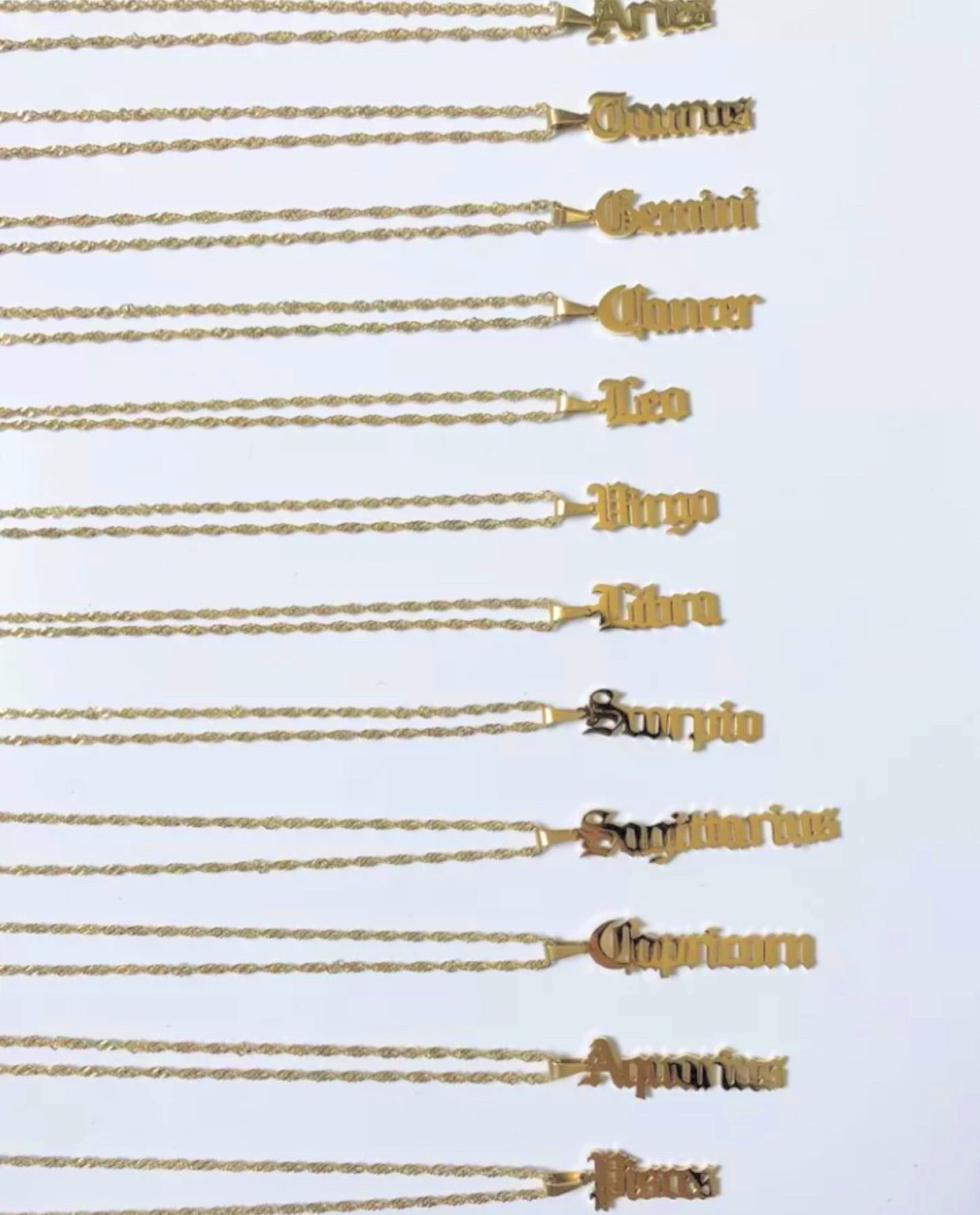 ZODIAC II necklace