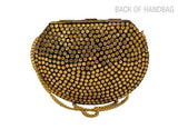 MULTICOLOR GOLD STONE handbag