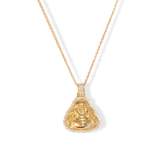 LAUGHING BUDDHA MINI necklace