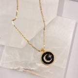 BLACK YILDIZ necklace