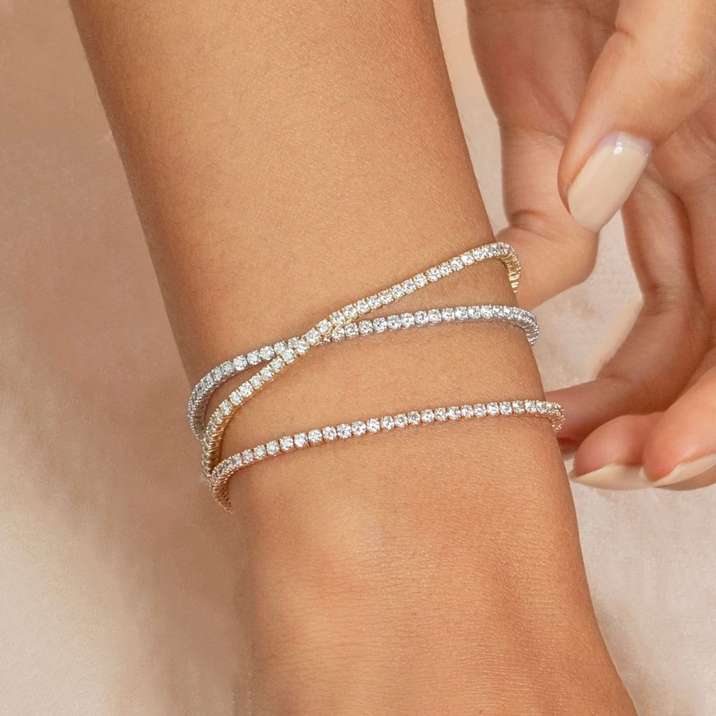 2MM SILVER TENNIS bracelet
