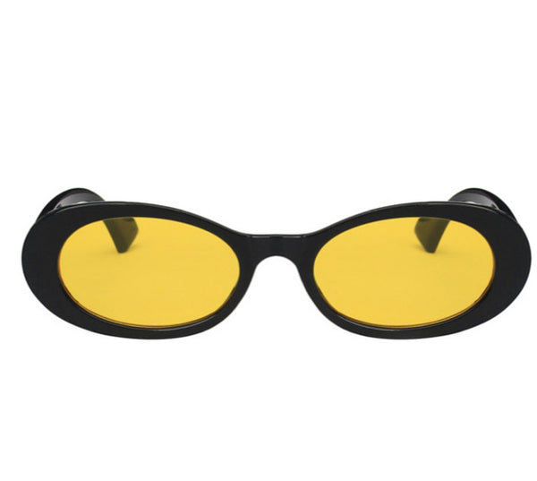 BLACK AND YELLOW CHER sunglasses