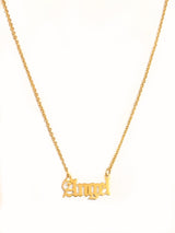 ANGEL OLD ENGLISH necklace