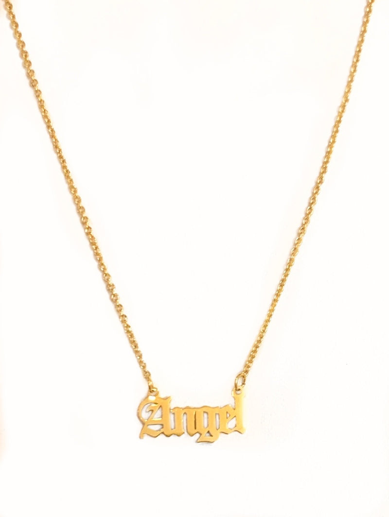 ANGEL OLD ENGLISH necklace