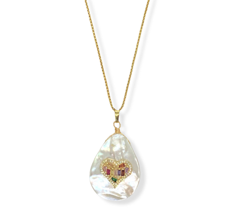 HEART MP necklace