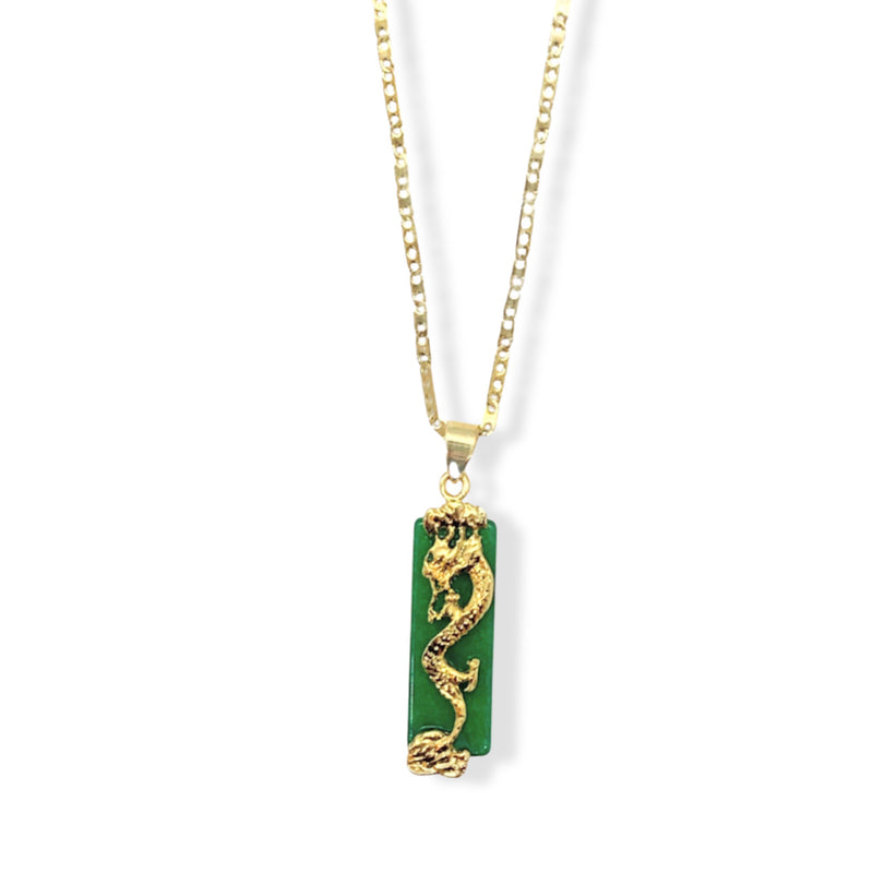 POWERFUL DRAGON JADE necklace