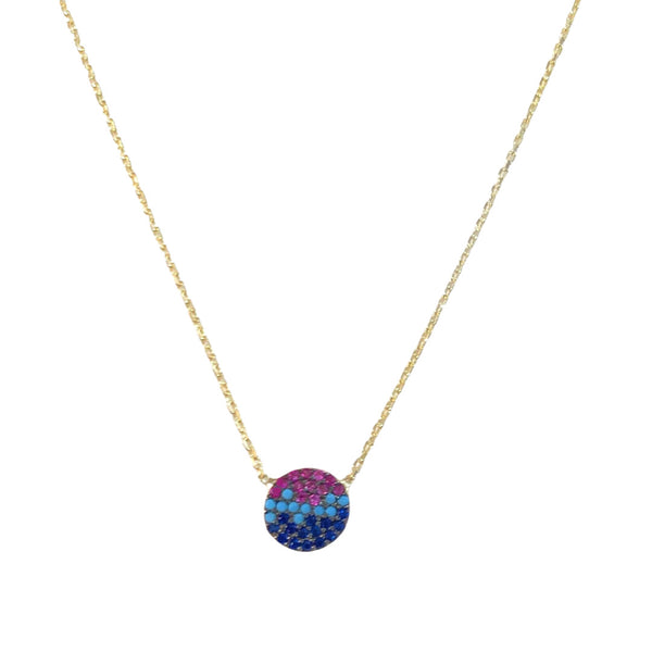 CIRCLE COLOR necklace