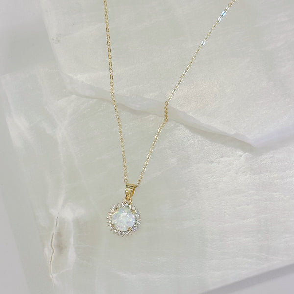 FIRE OPAL necklace