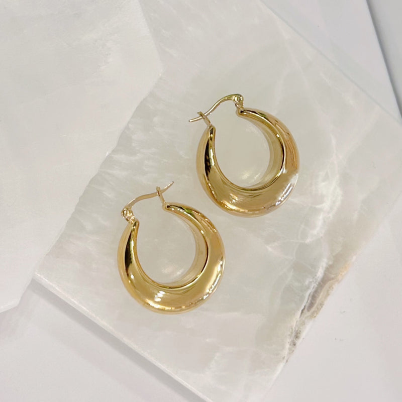 ABRIANA MINI HOOP earrings