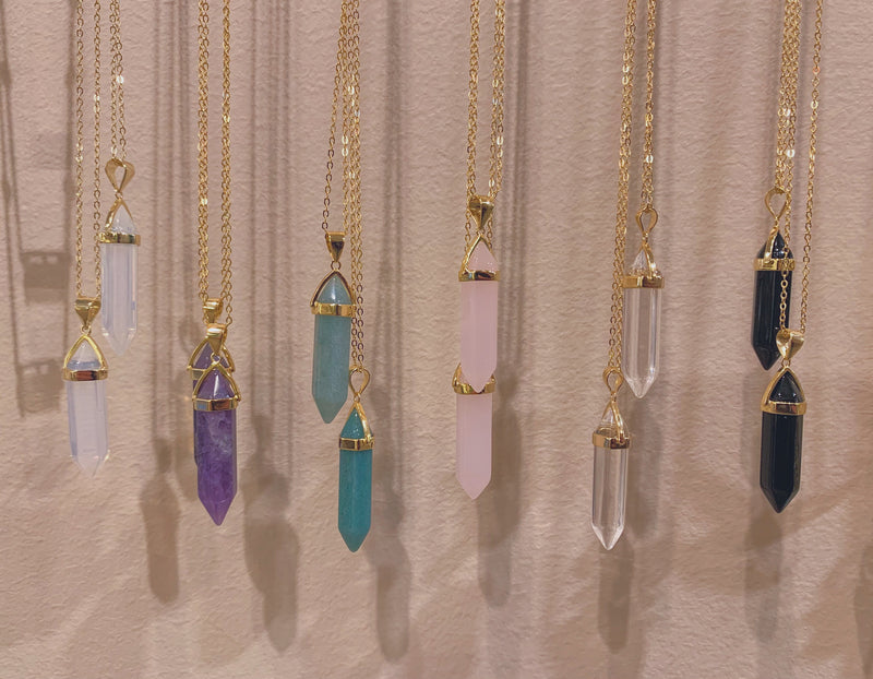 AMETHYST AMULET necklace