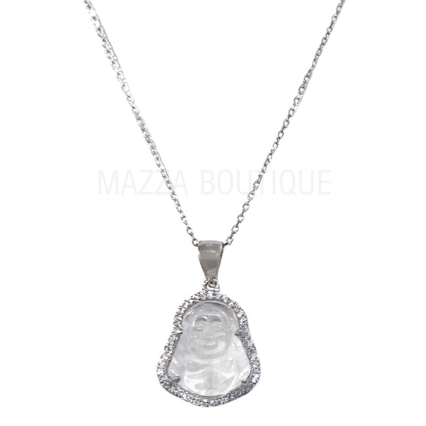 BUDDHA CLEAR SUPER MINI necklace