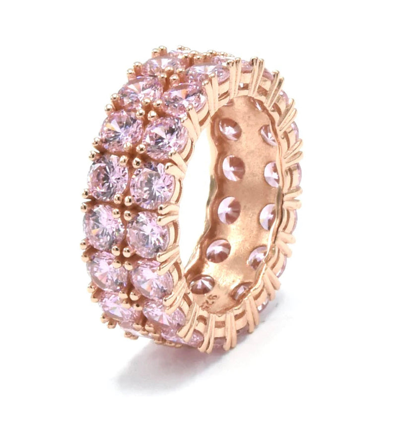 DOUBLE UP PINK ring
