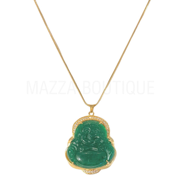 DAIKO BUDDHA JADE necklace